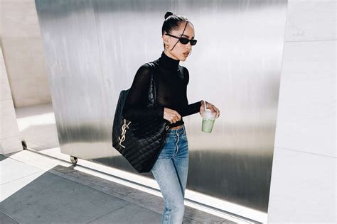 ysl zoe kravitz bag|zoe kravitz saint laurent.